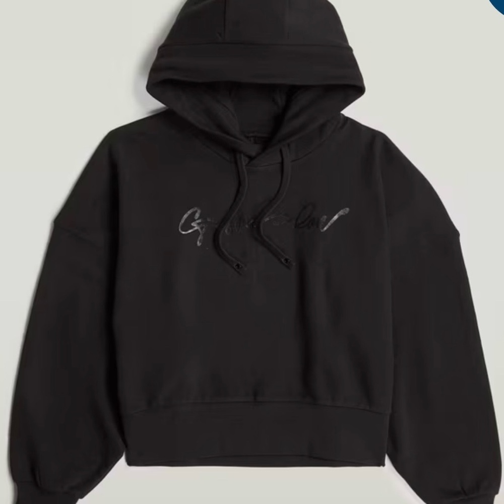 G-Script Oversized Hooded Sweater - Picture 4 of 10